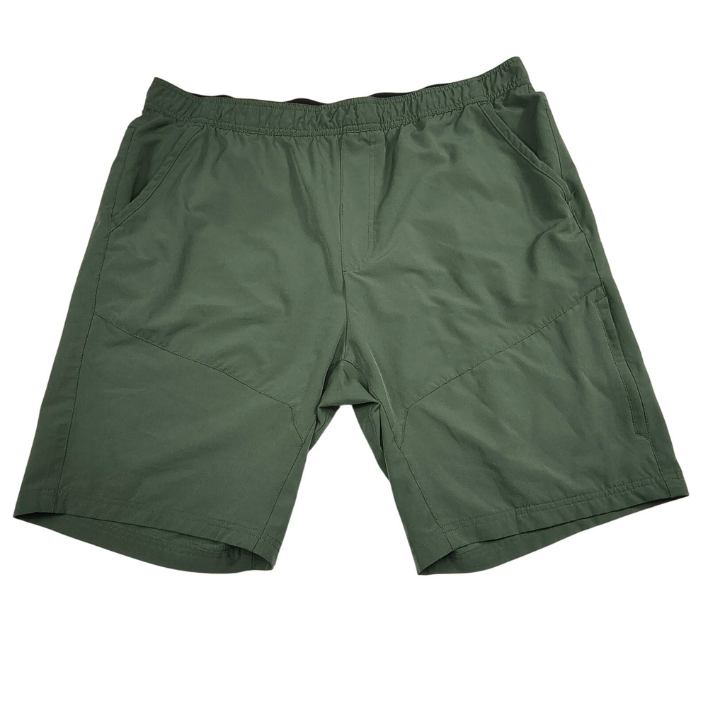 Gerry Mens XXL Green Hiking‎ Utility Shorts Stretch Lightweight Quick Dry 662
